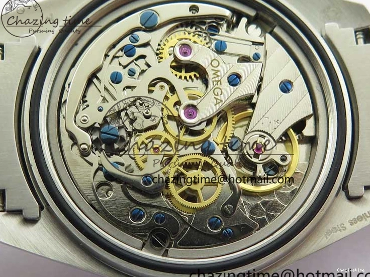 0416 Speedmaster SS Snoopy Apollo OMF Best Edition White Dial on SS Bracelet Venus EasyCare 7877